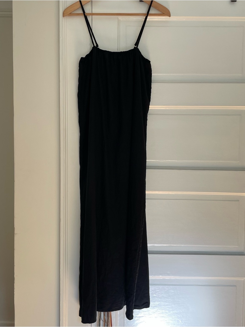 OZMA Silk Spaghetti Strap Dress, Marta